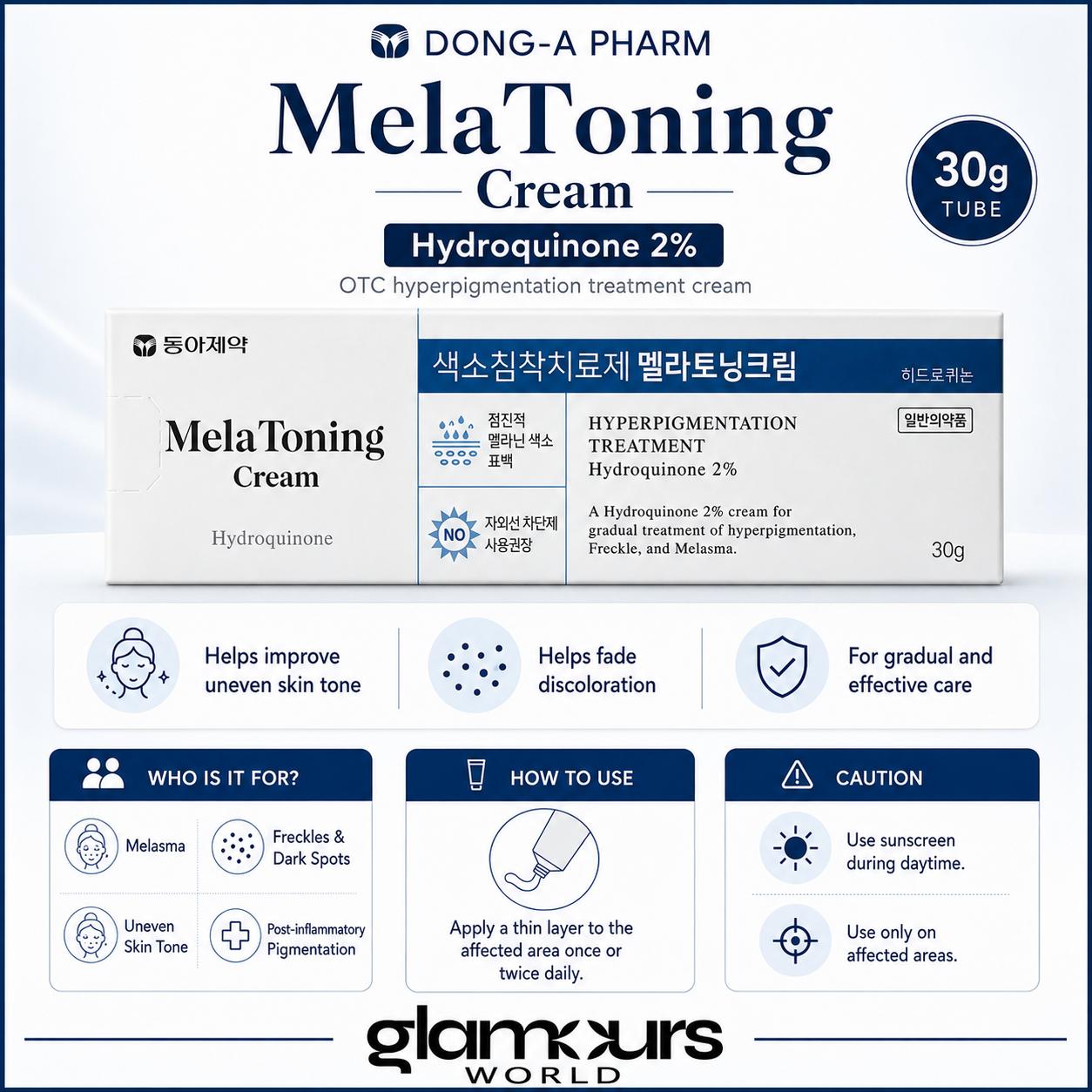 Dong A Pharm Melatoning Cream 30g